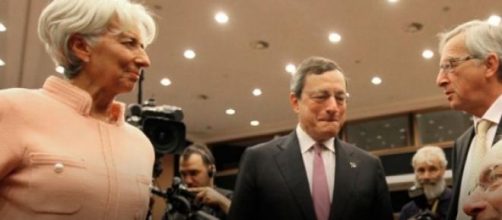 La Troika, ovvero FMI, Bce e Commissione 