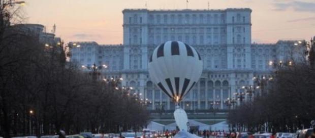 Casa Poporului si sediul parlamentului Casa Poporului si sediul parlamentului