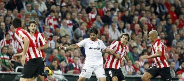 Imagen de un partido disputado en San Mamés Imagen de un partido disputado en San Mamés
