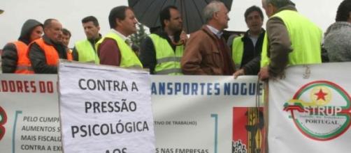 Arménio Carlos esteve na Transportes Nogueira Arménio Carlos esteve na Transportes Nogueira