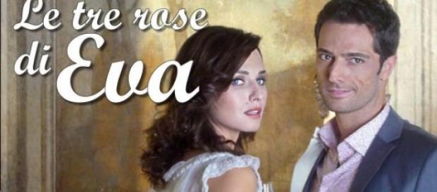 Le tre rose di Eva, su Canale 5. Le tre rose di Eva, su Canale 5.