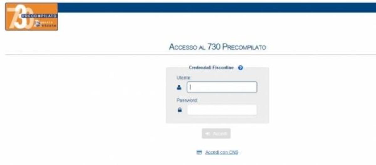 Come Effettuare Laccesso Al 730 Precompilato Su Sito Dell