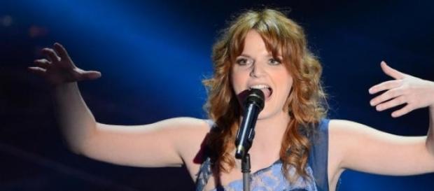 Chiara Galiazzo a Sanremo 2015. Chiara Galiazzo a Sanremo 2015.