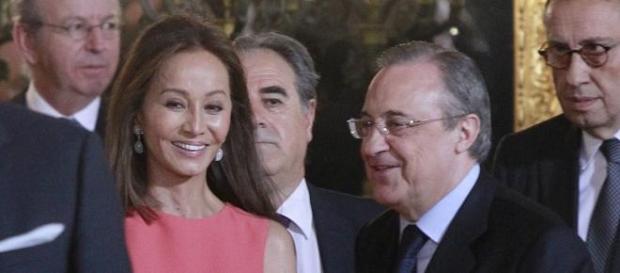 Isabel Preysler y Florentino Pérez. Isabel Preysler y Florentino Pérez.
