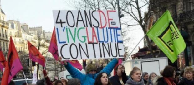 Les 40 ans de la loi Veil © L. Bonaventure - AFP Les 40 ans de la loi Veil © L. Bonaventure - AFP