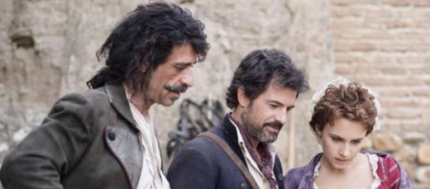 Los tres protagonistas del Ministerio del Tiempo Los tres protagonistas del Ministerio del Tiempo