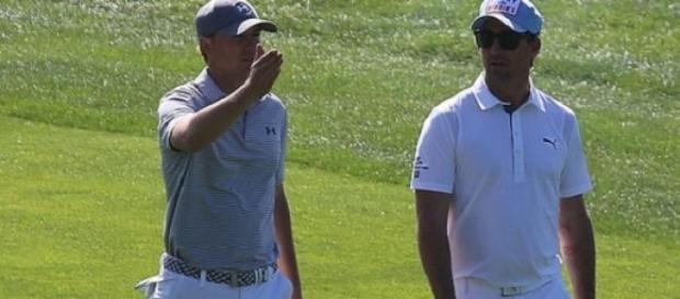 Spieth (left) looks to be the man to beat Spieth (left) looks to be the man to beat