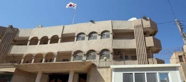 Ambasada Coreei de Sud atacata cu o mitraliera Ambasada Coreei de Sud atacata cu o mitraliera