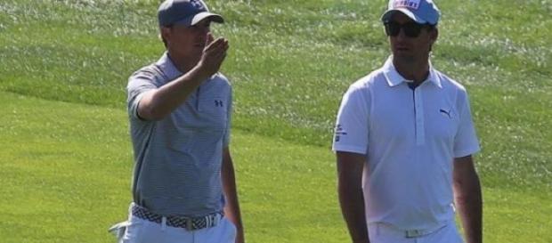 Spieth (left) held his nerve to clinch Masters Spieth (left) held his nerve to clinch Masters