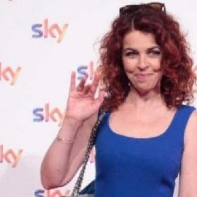 Paola Saluzzi conduttrice sky 