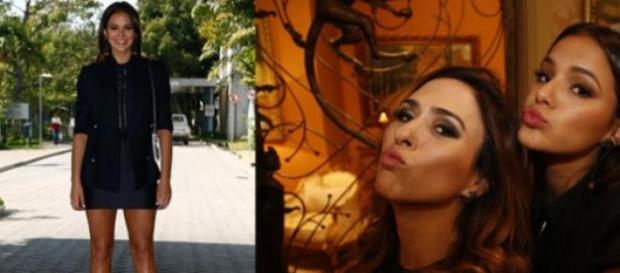 As protagonistas Bruna Marquezine e Tatá Werneck As protagonistas Bruna Marquezine e Tatá Werneck