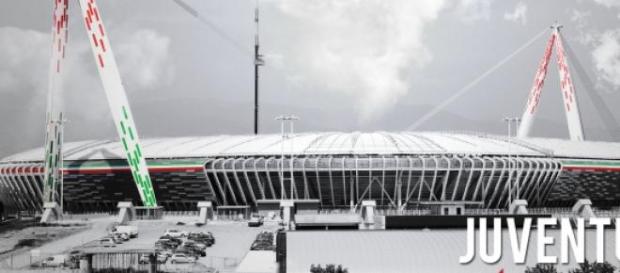 Le stade de la Juventus depuis 2011. Le stade de la Juventus depuis 2011.