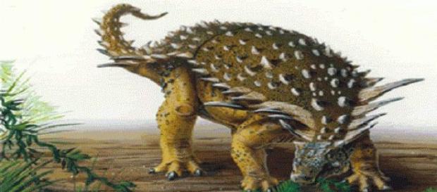 Nodosaurul a trait acum 100 de milioane de ani Nodosaurul a trait acum 100 de milioane de ani