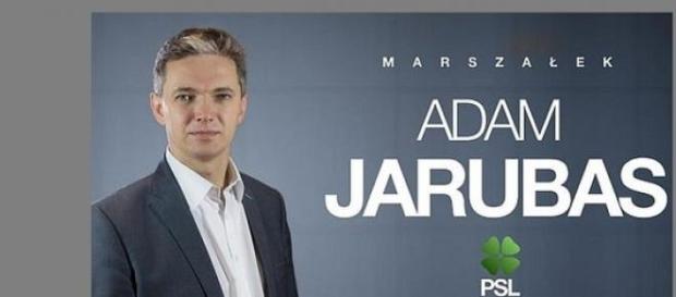 Poster Adam Jarubas, mat. prasowy Poster Adam Jarubas, mat. prasowy