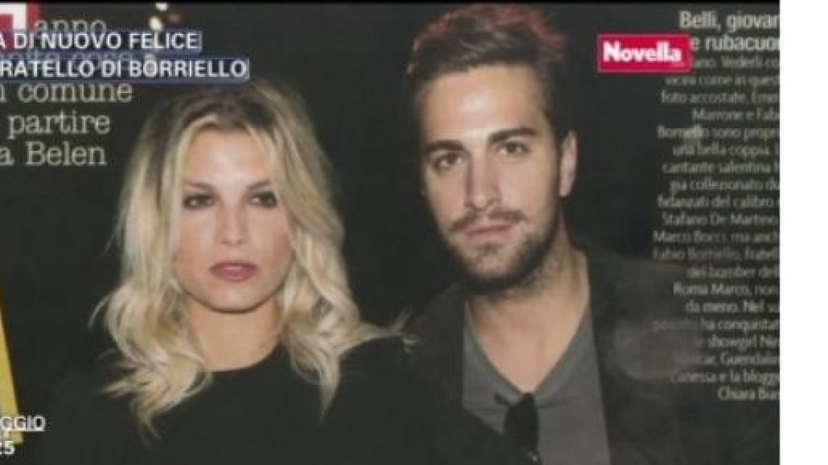 Amici gossip Emma Marrone bacia Fabio Borriello Briga pensa alla