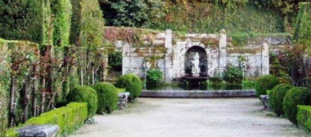 Jardim do Paço de São Cipriano. Jardim do Paço de São Cipriano.