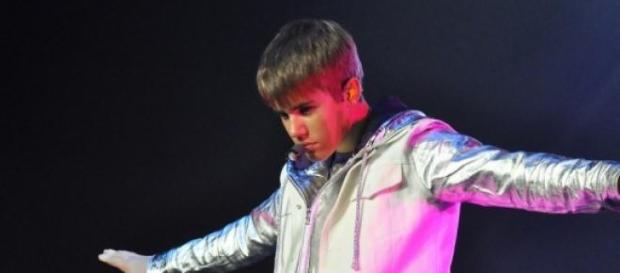 Justin Bieber en uno de sus conciertos Justin Bieber en uno de sus conciertos