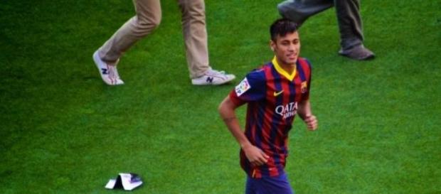 Neymar foi hoje decisivo na vitória do Barcelona Neymar foi hoje decisivo na vitória do Barcelona