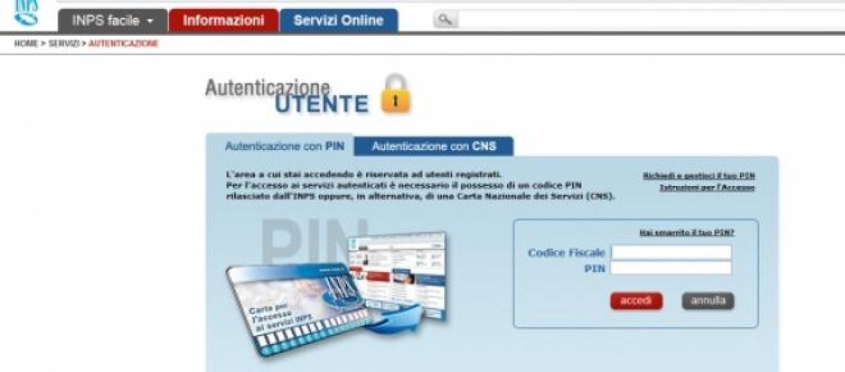 scarica 730 precompilato con pin inps