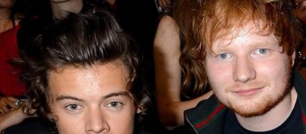 Harry Styles e Ed Sheeran Harry Styles e Ed Sheeran