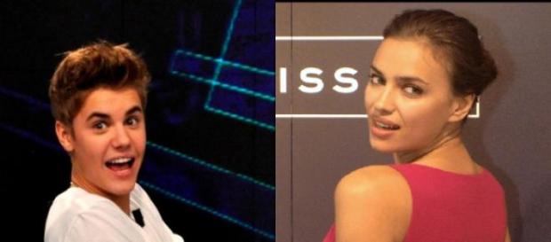 Justin Bieber e Irina Shayk. Justin Bieber e Irina Shayk.