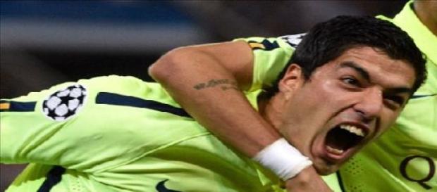 Luis Suarez a brillé au Parc des Princes Luis Suarez a brillé au Parc des Princes
