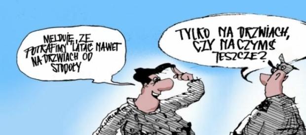 Polski lotnik potrafi latać na drzwiach od stodoły Polski lotnik potrafi latać na drzwiach od stodoły