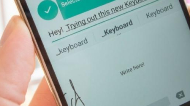 Tastiera Google scrittura a mano libera