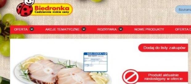Biedronka wycofuje zatruty stek z rekina Biedronka wycofuje zatruty stek z rekina