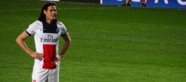 Cavani, attaquant du Paris-Saint-Germains Cavani, attaquant du Paris-Saint-Germains