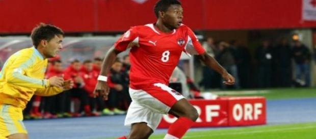 David Alaba é a principal figura da Áustria David Alaba é a principal figura da Áustria