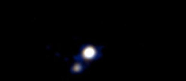 Es una interesante captura astronómica Es una interesante captura astronómica