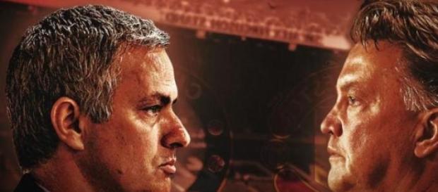 Mourinho vs Van Gaal, Chelsea kontra United Mourinho vs Van Gaal, Chelsea kontra United