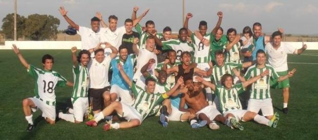 A equipa do Atlético de Reguengos A equipa do Atlético de Reguengos