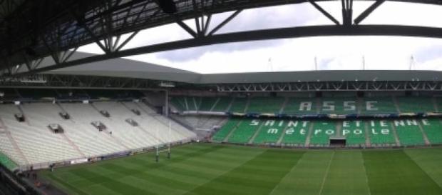 Clermont-Saracens, au Stade Geoffroy-Guichard. Clermont-Saracens, au Stade Geoffroy-Guichard.