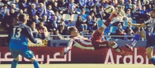 Griezmann se mandó espectacular gol de Chilena Griezmann se mandó espectacular gol de Chilena