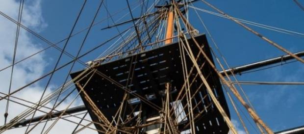 L'Hermione dans toute sa splendeur. L'Hermione dans toute sa splendeur.