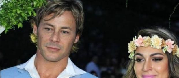 Theo Becker e Raphaela Lamim se casam Theo Becker e Raphaela Lamim se casam
