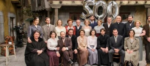 Una bella foto del gruppo de Il Segreto Una bella foto del gruppo de Il Segreto
