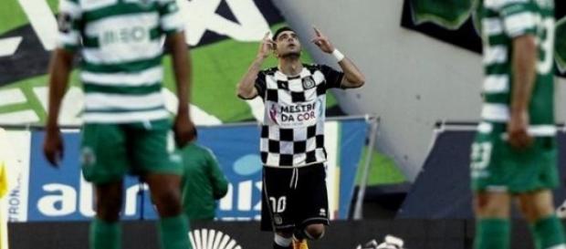 Zé Manuel marcou o golo do Boavista Zé Manuel marcou o golo do Boavista