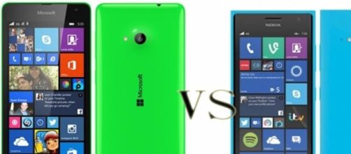 Microsoft Lumia 535 vs Nokia Lumia 735