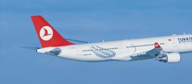 Avião da Turkish Airlines Avião da Turkish Airlines