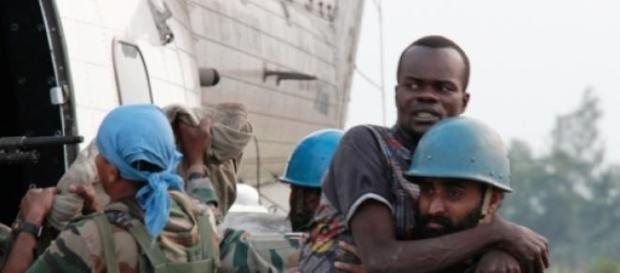 Des casques bleus vont quitter le pays. Des casques bleus vont quitter le pays.