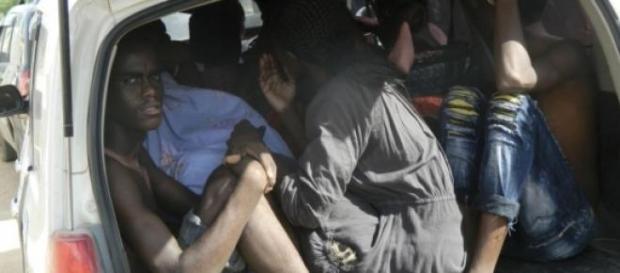 Des rescapés de l'attaque menée par les Shebab. Des rescapés de l'attaque menée par les Shebab.