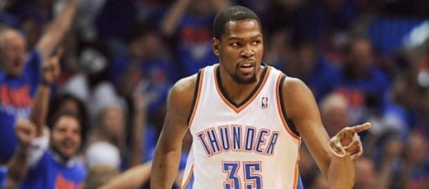 Kevin Durant, alero de Oklahoma Thunder Kevin Durant, alero de Oklahoma Thunder