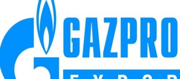 Logo rosyjskiego Gazpromu Logo rosyjskiego Gazpromu
