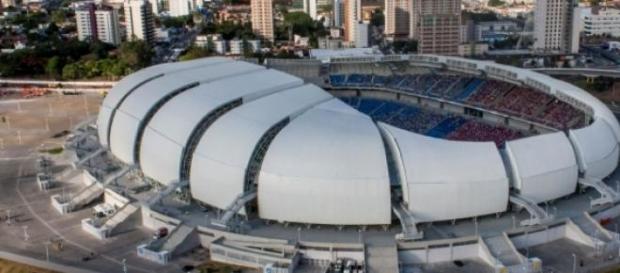 O Arena das Dunas é um dos estádios à venda O Arena das Dunas é um dos estádios à venda