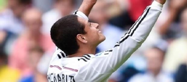 Chicharito apunta a ser titular en Champions Chicharito apunta a ser titular en Champions