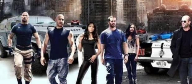 Protagoniștii filmului ”Fast & Furious 7” Protagoniștii filmului ”Fast & Furious 7”