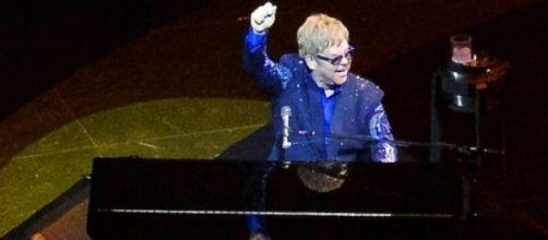 Sir Elton topped the list of celebrity givers